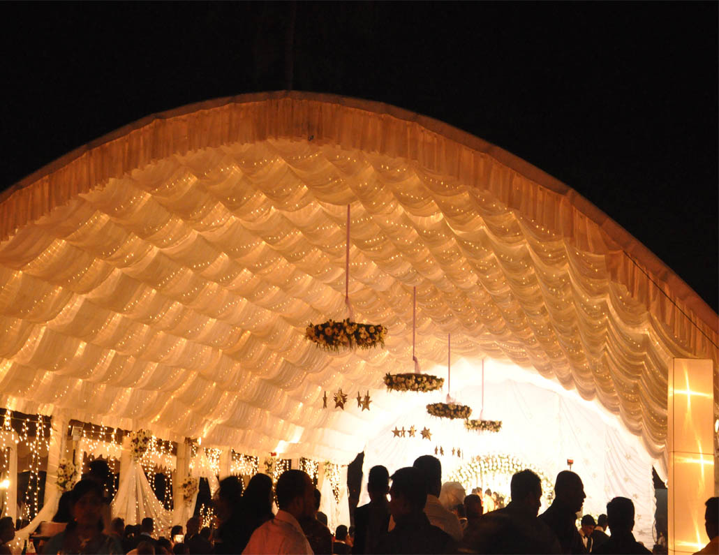 Parabolic Round Tent in Sri Lanka